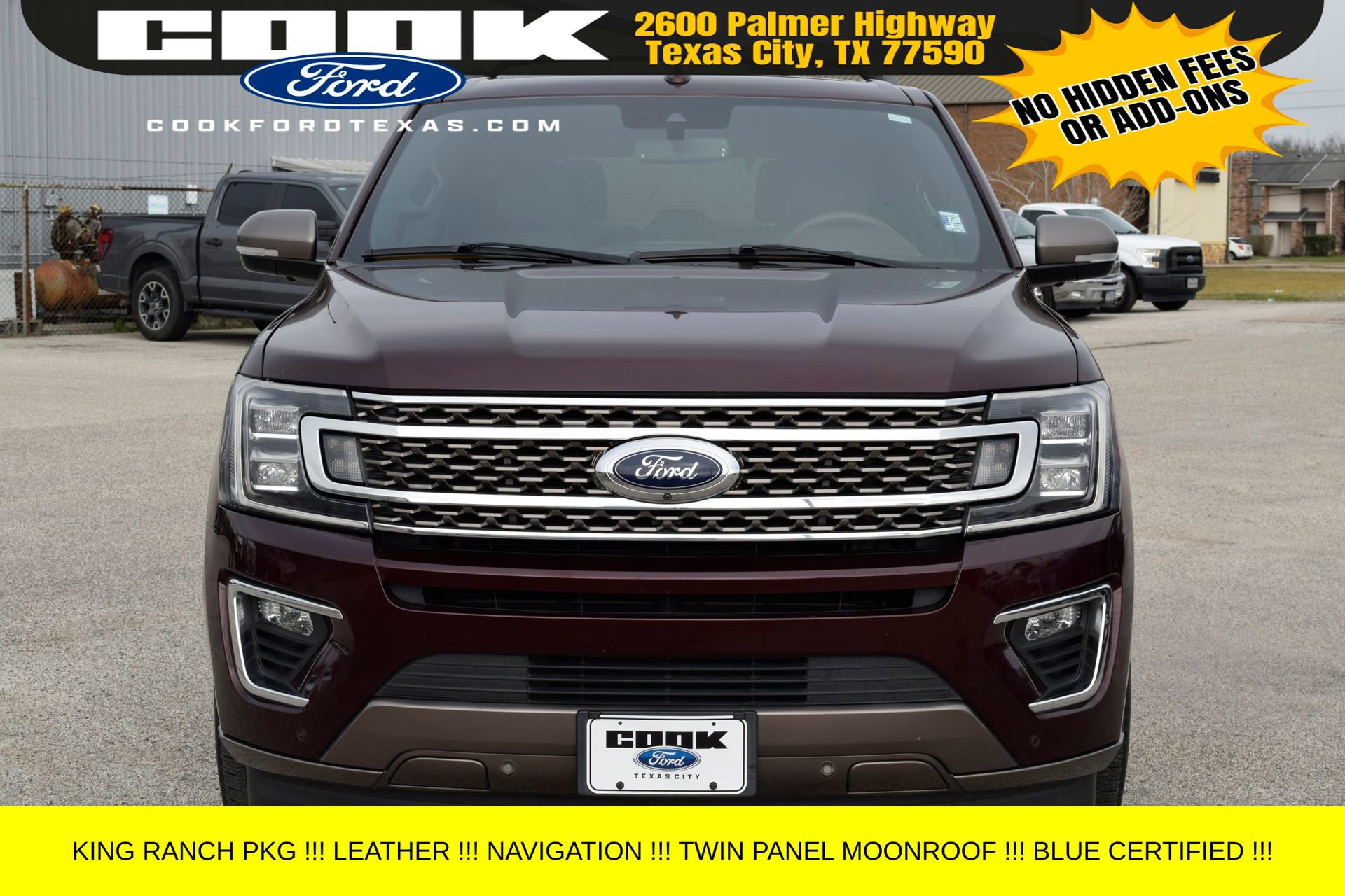 Certified 2020 Ford Expedition King Ranch w/ Cargo Package image 2
