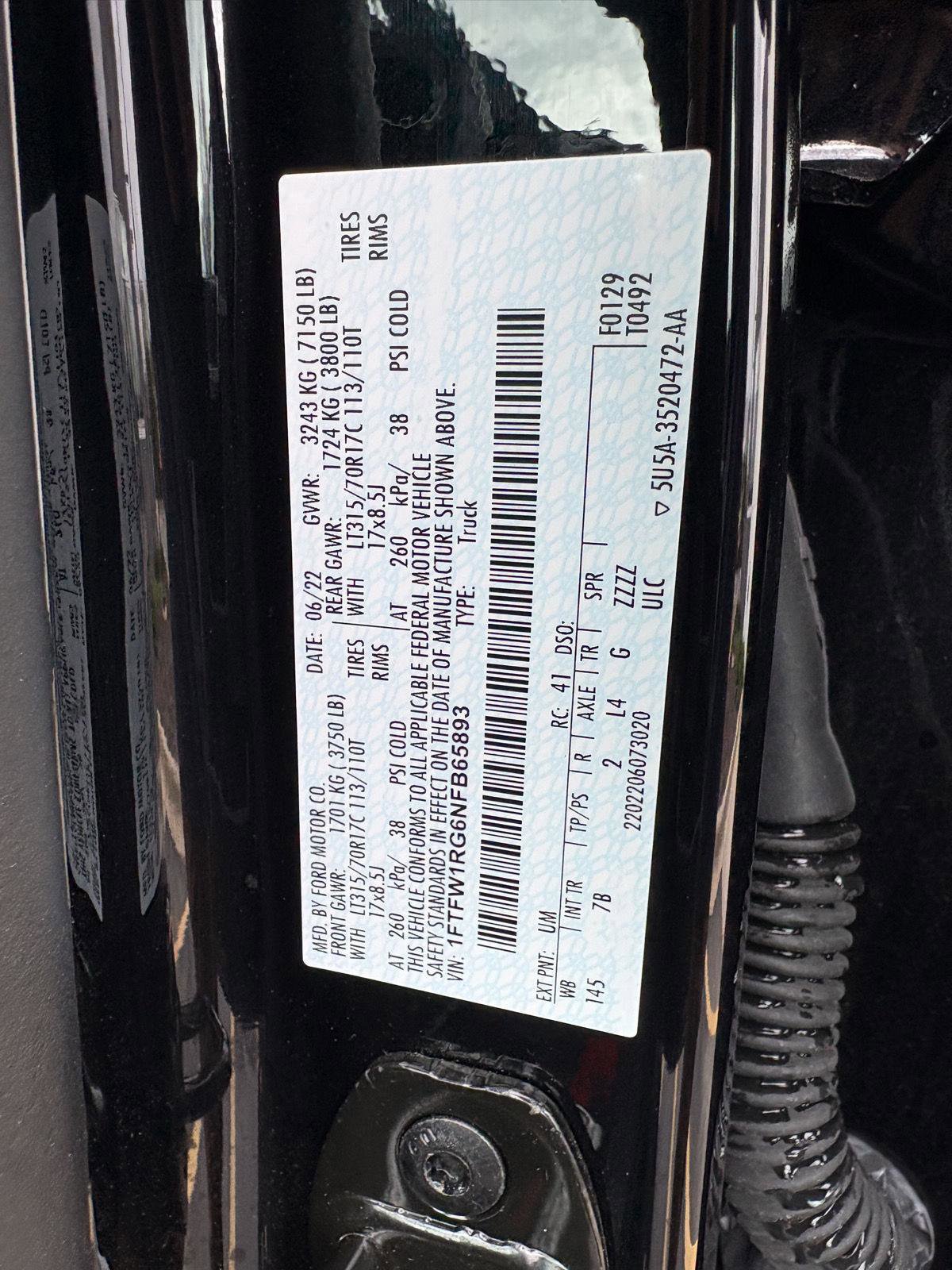 Certified 2022 Ford F150 Raptor w/ Torsen Package image 18