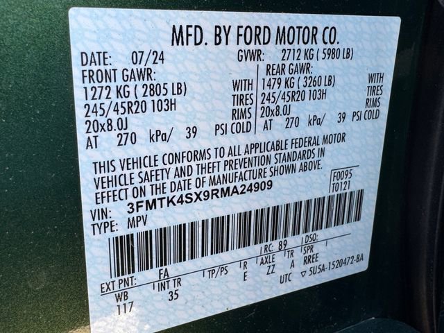 Certified 2024 Ford Mustang Mach-E GT w/ Bronze Appearance Package AWD/4WD image 31