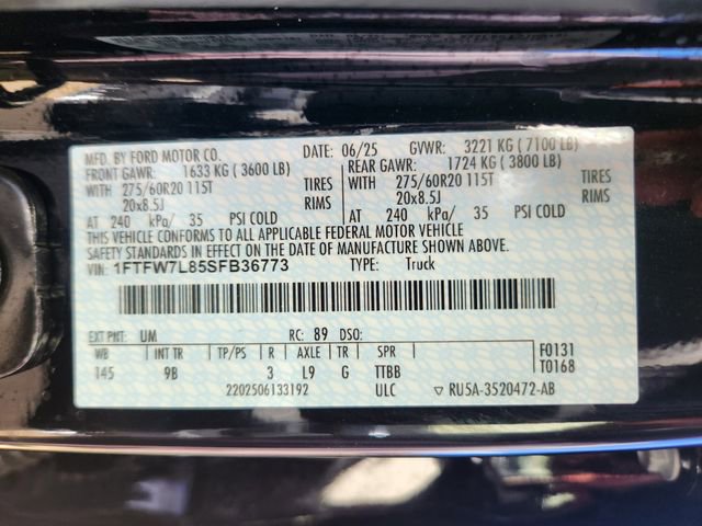 Certified 2025 Ford F150 Platinum AWD/4WD image 27