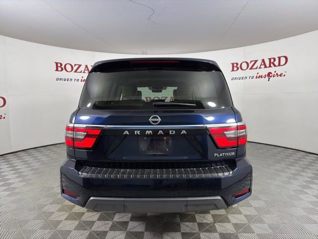 Used 2022 Nissan Armada Platinum w/ Captain's Chairs Package RWD image 4