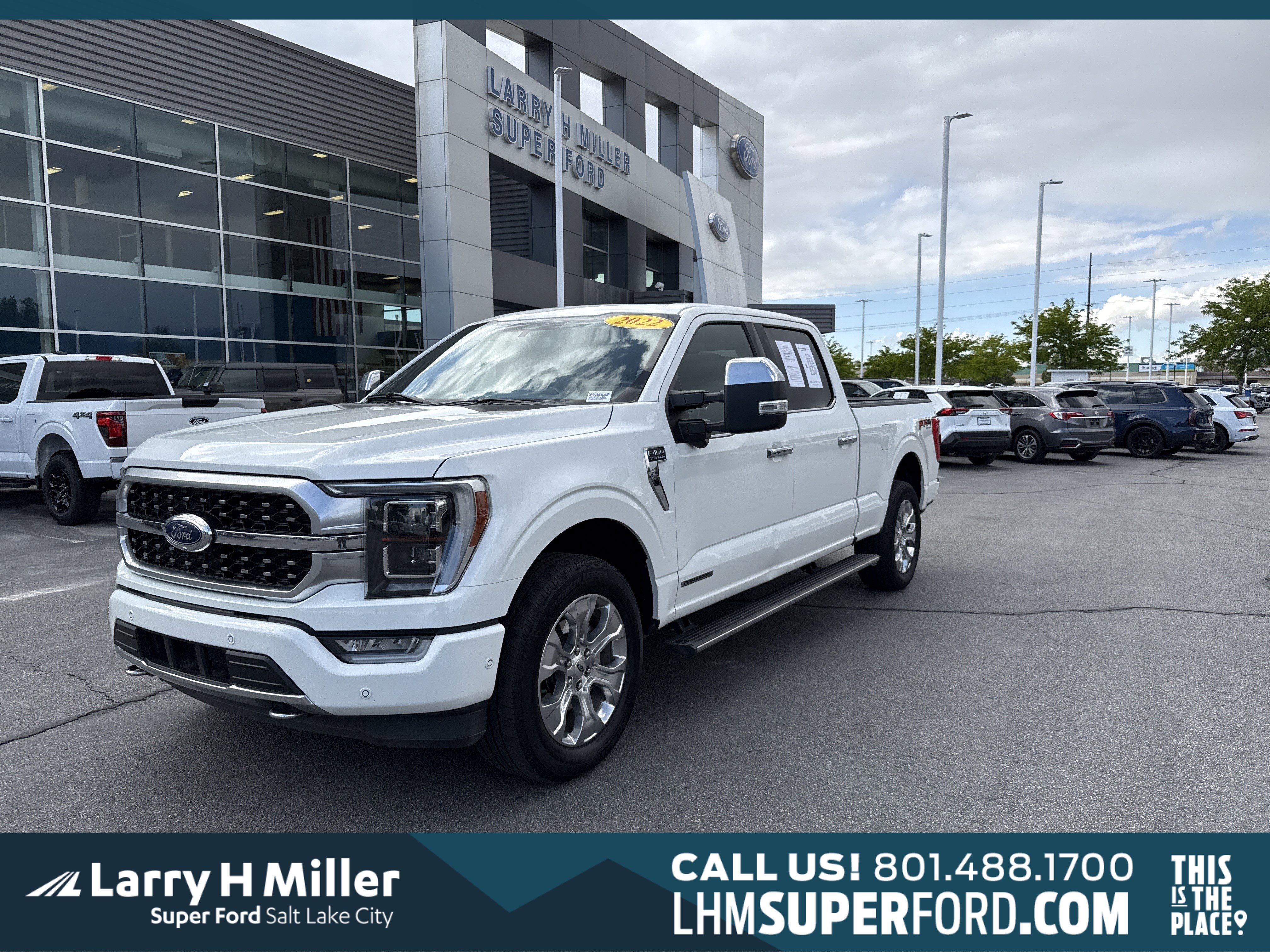Certified 2022 Ford F150 Platinum w/ Equipment Group 701A High
