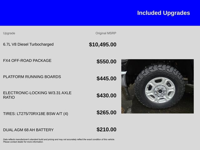 Certified 2025 Ford F250 XLT w/ FX4 Off-Road Package image 13