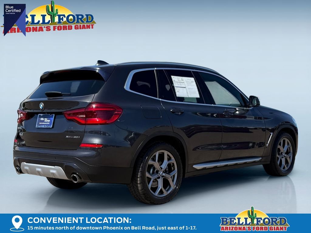 Used 2020 BMW X3 xDrive30i w/ Convenience Package AWD/4WD image 3
