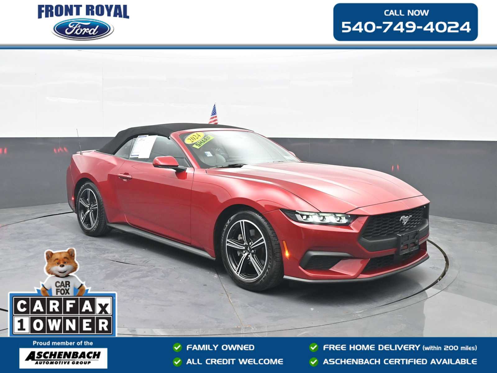 Certified 2024 Ford Mustang Premium