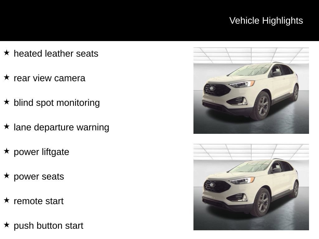 Certified 2024 Ford Edge SEL w/ Sport Appearance Package image 10
