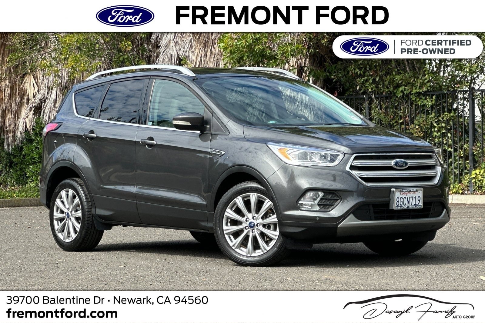 Certified 2018 Ford Escape Titanium