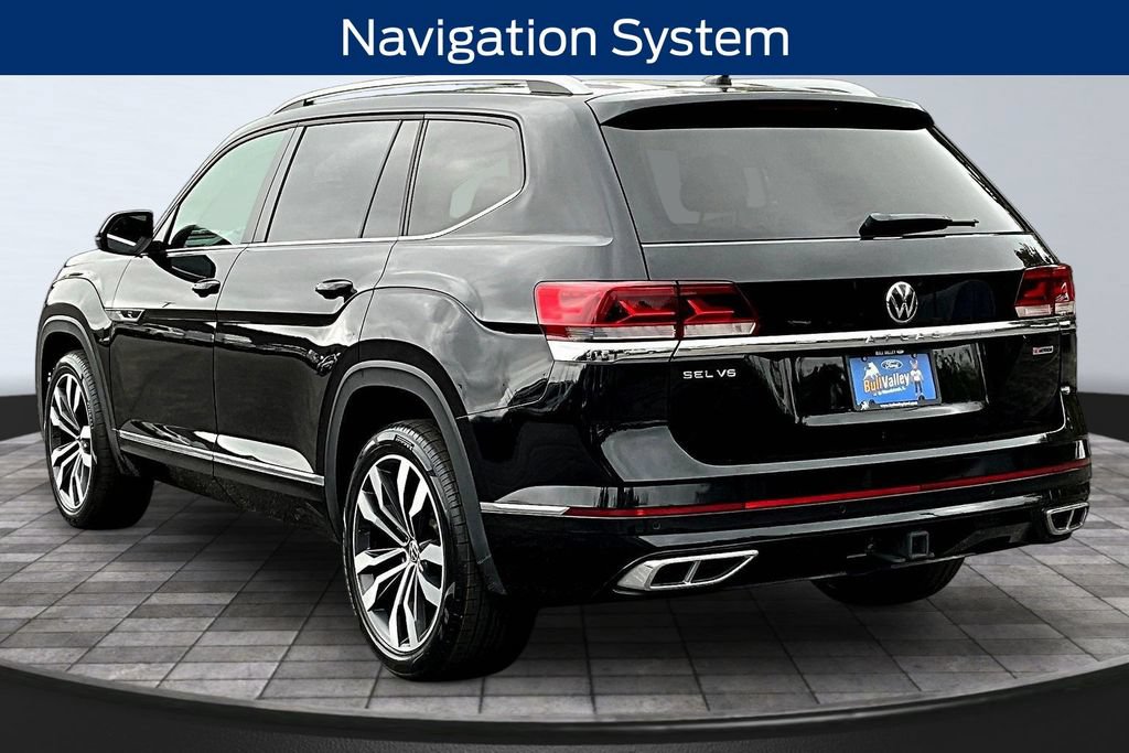 Used 2021 Volkswagen Atlas SEL R-Line w/ MDO Package (Bench Seat) AWD/4WD image 4