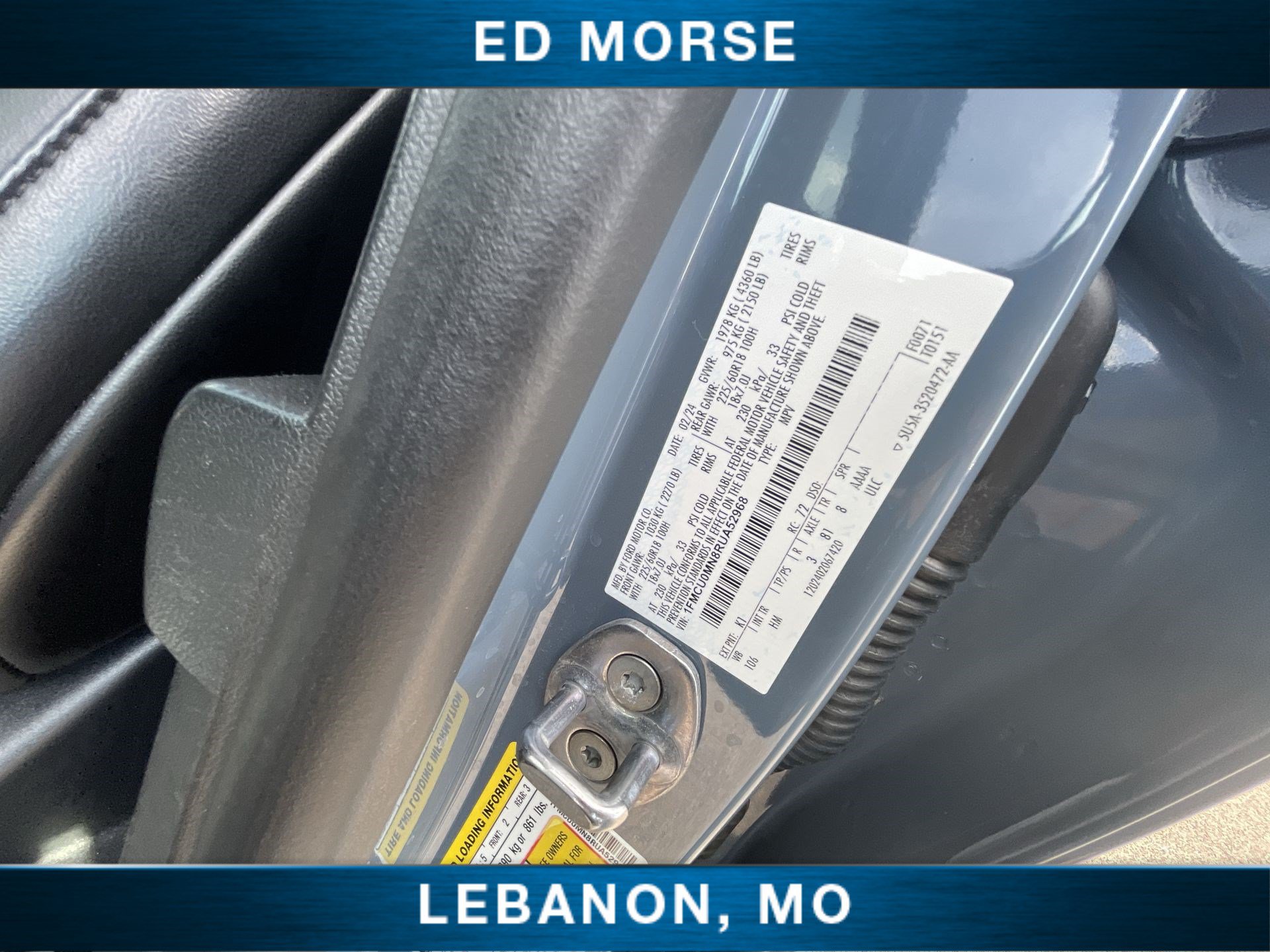 Certified 2024 Ford Escape ST-Line FWD image 31