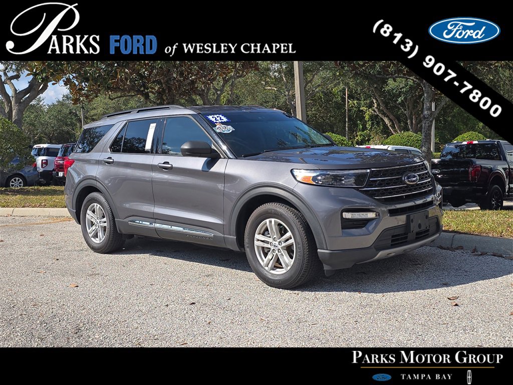 Certified 2022 Ford Explorer XLT w/ Equipment Group 202A