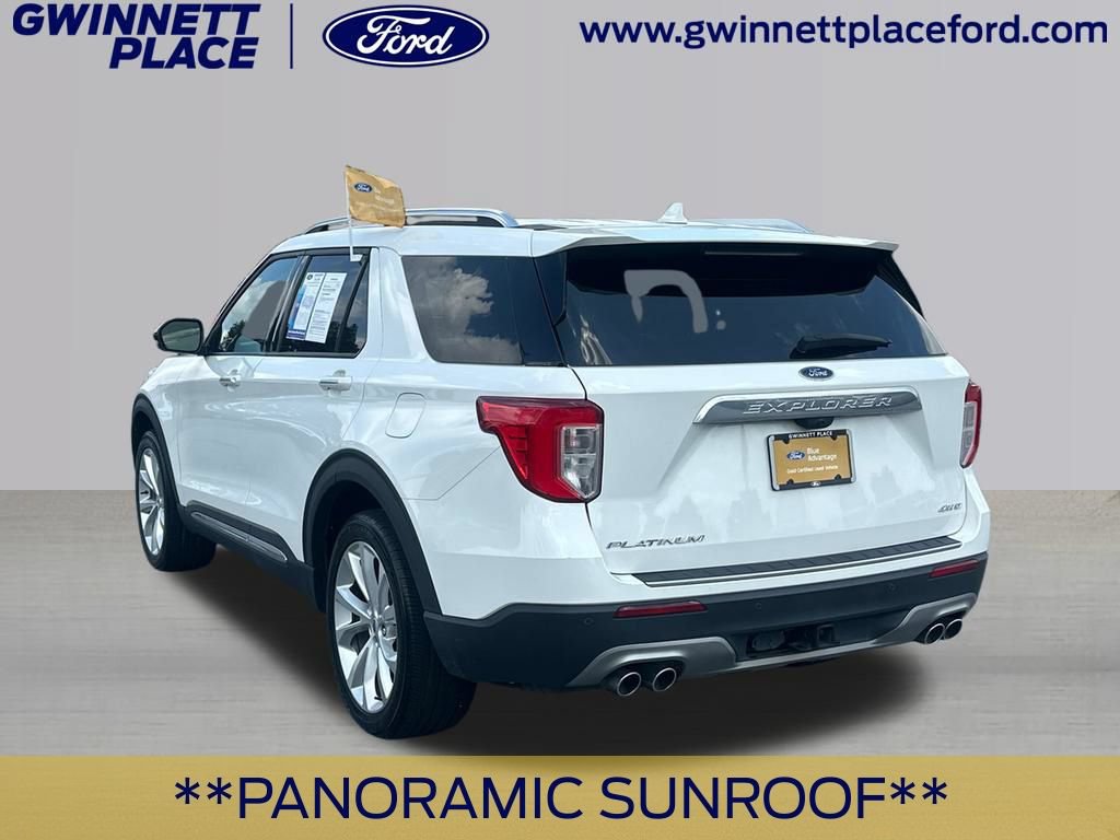 Certified 2024 Ford Explorer Platinum w/ Class IV Trailer Tow Package AWD/4WD image 8