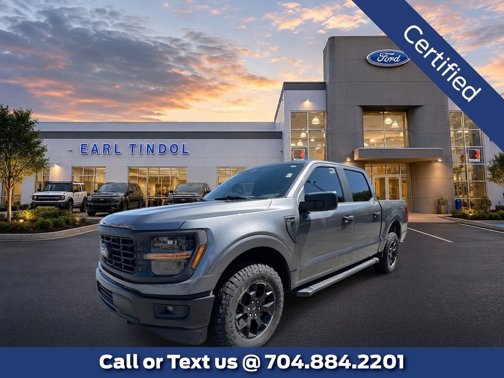 Certified 2024 Ford F150 STX w/ Equipment Group 201A FX4 AWD/4WD image 1
