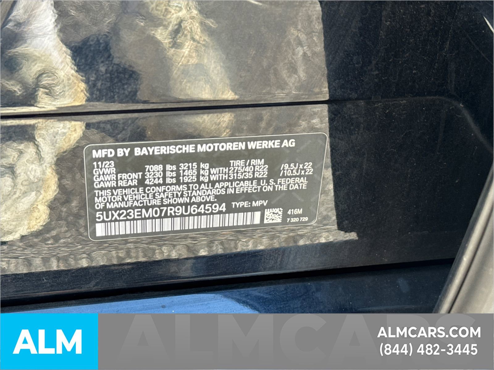 Used 2024 BMW X7 xDrive40i w/ M Sport Package image 38