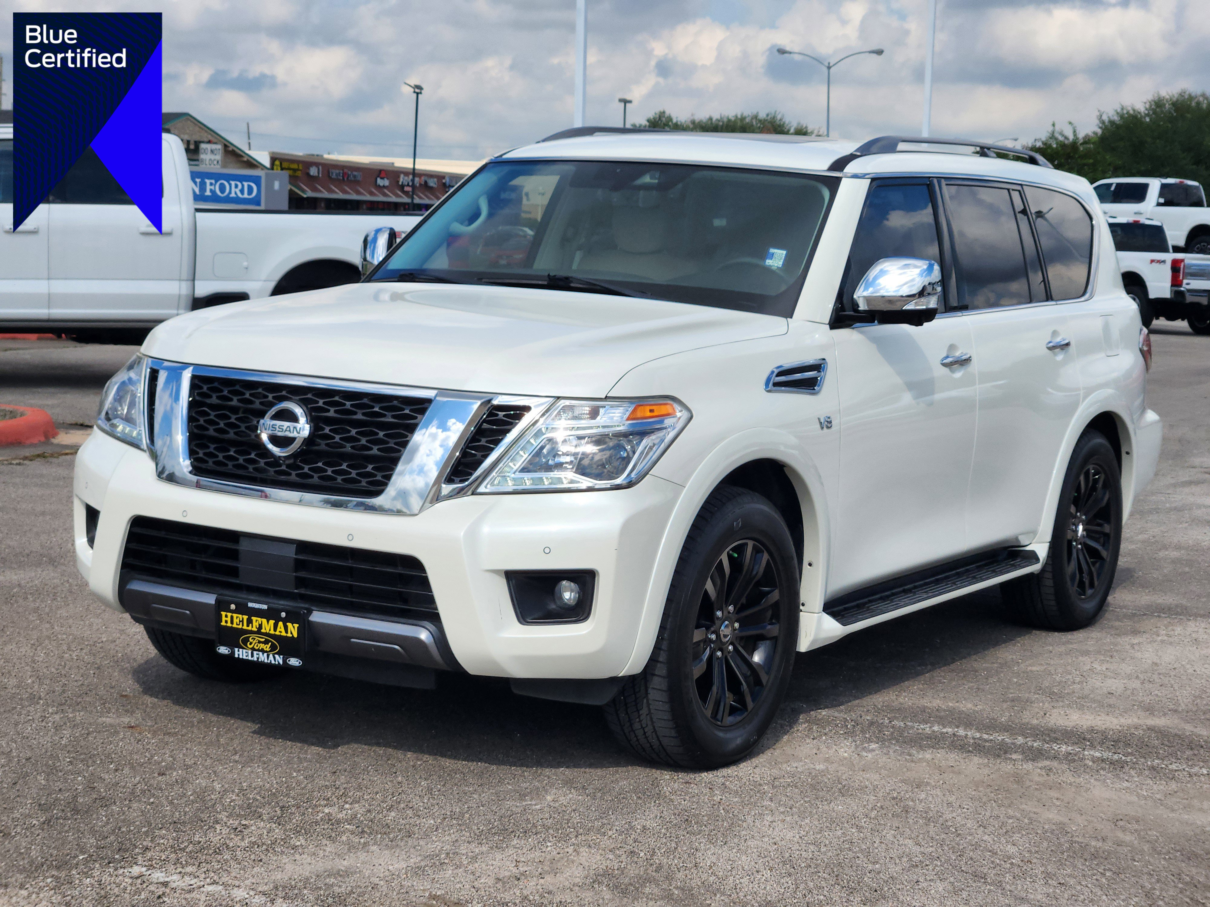 Used 2020 Nissan Armada Platinum w/ Captain's Chairs Package