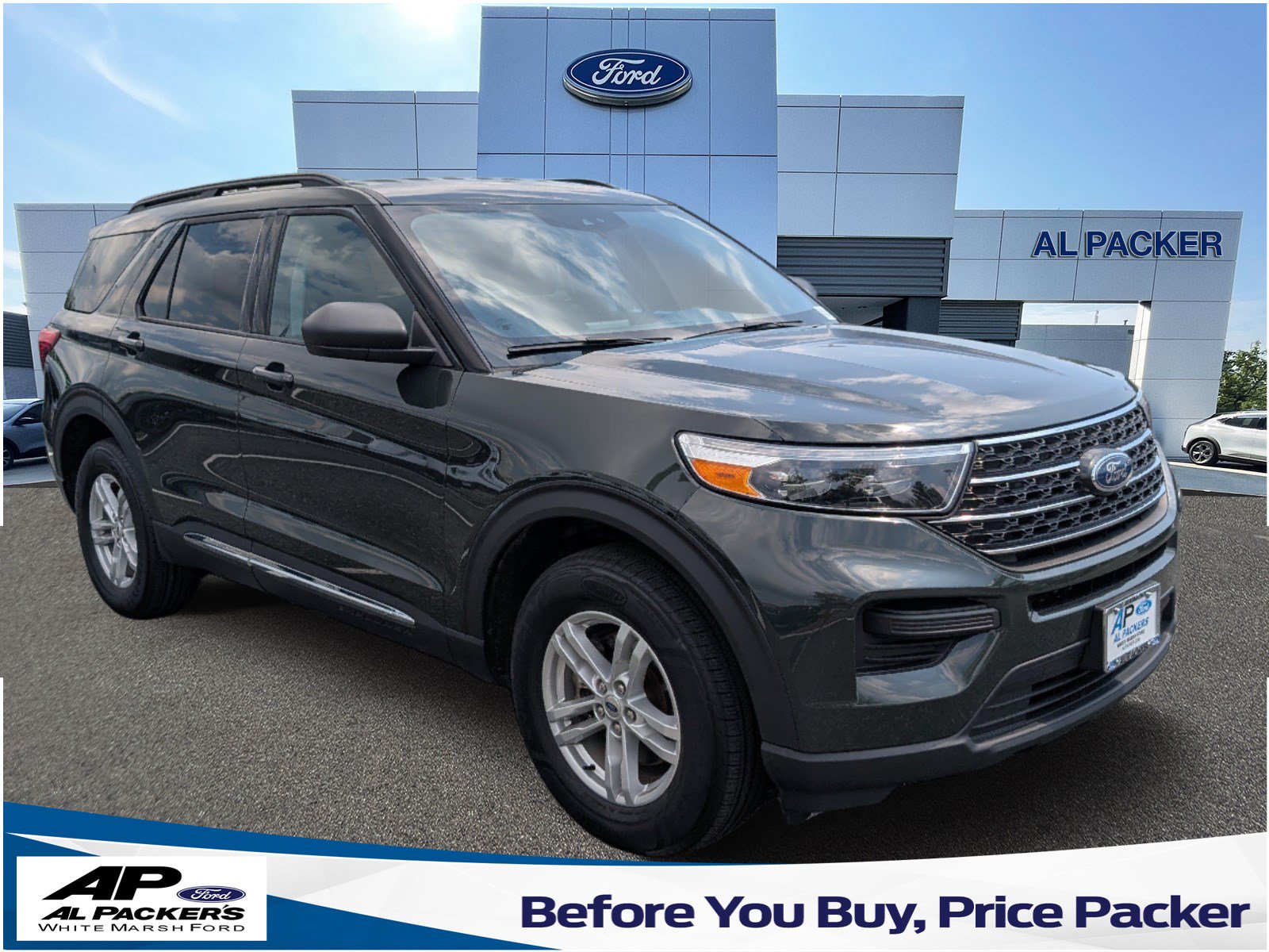 Certified 2023 Ford Explorer XLT AWD/4WD image 1