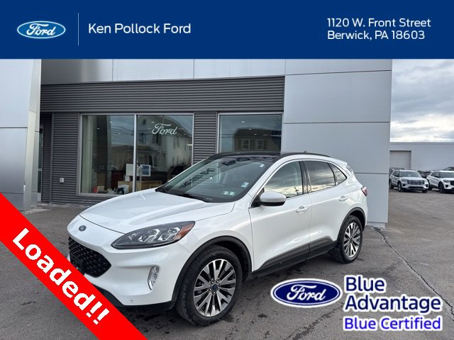 Certified 2022 Ford Escape Titanium w/ Class II Trailer Tow Package