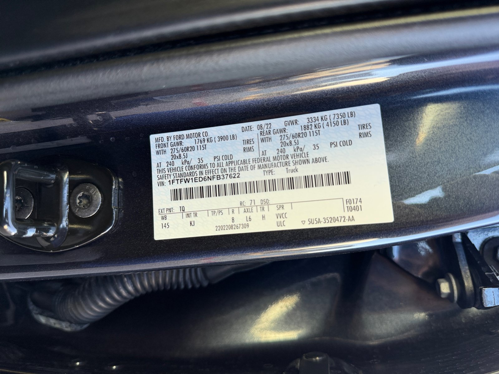 Certified 2022 Ford F150 King Ranch w/ Equipment Group 601A High AWD/4WD image 34