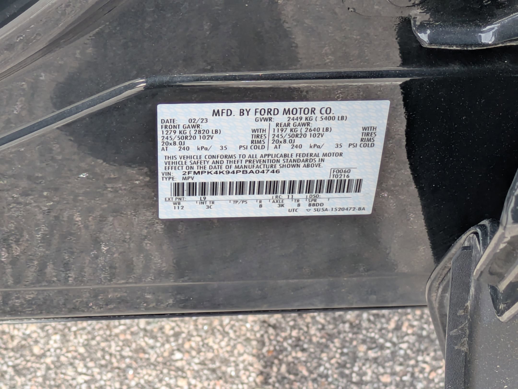 Certified 2023 Ford Edge Titanium image 45