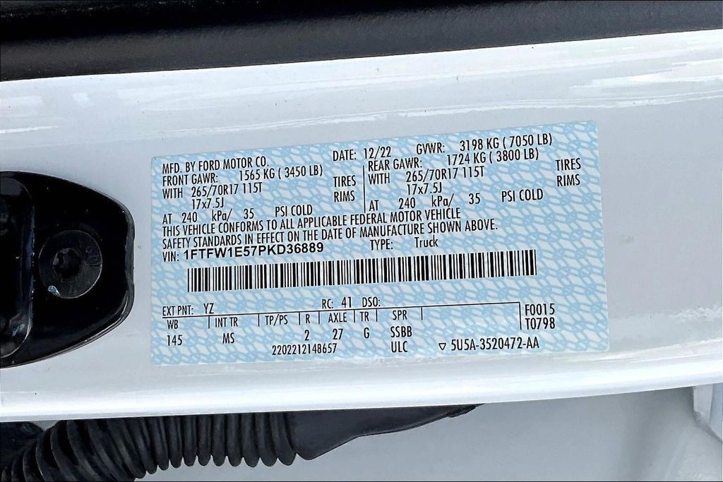 Certified 2023 Ford F150 XLT w/ Equipment Group 301A Mid image 36