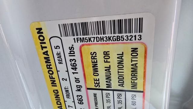 Certified 2019 Ford Explorer XLT w/ Equipment Group 202A FWD image 6
