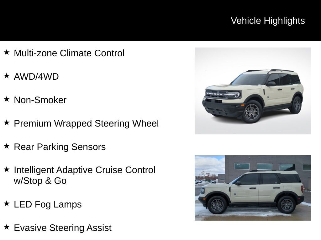 Certified 2024 Ford Bronco Sport Big Bend w/ Convenience Package image 16