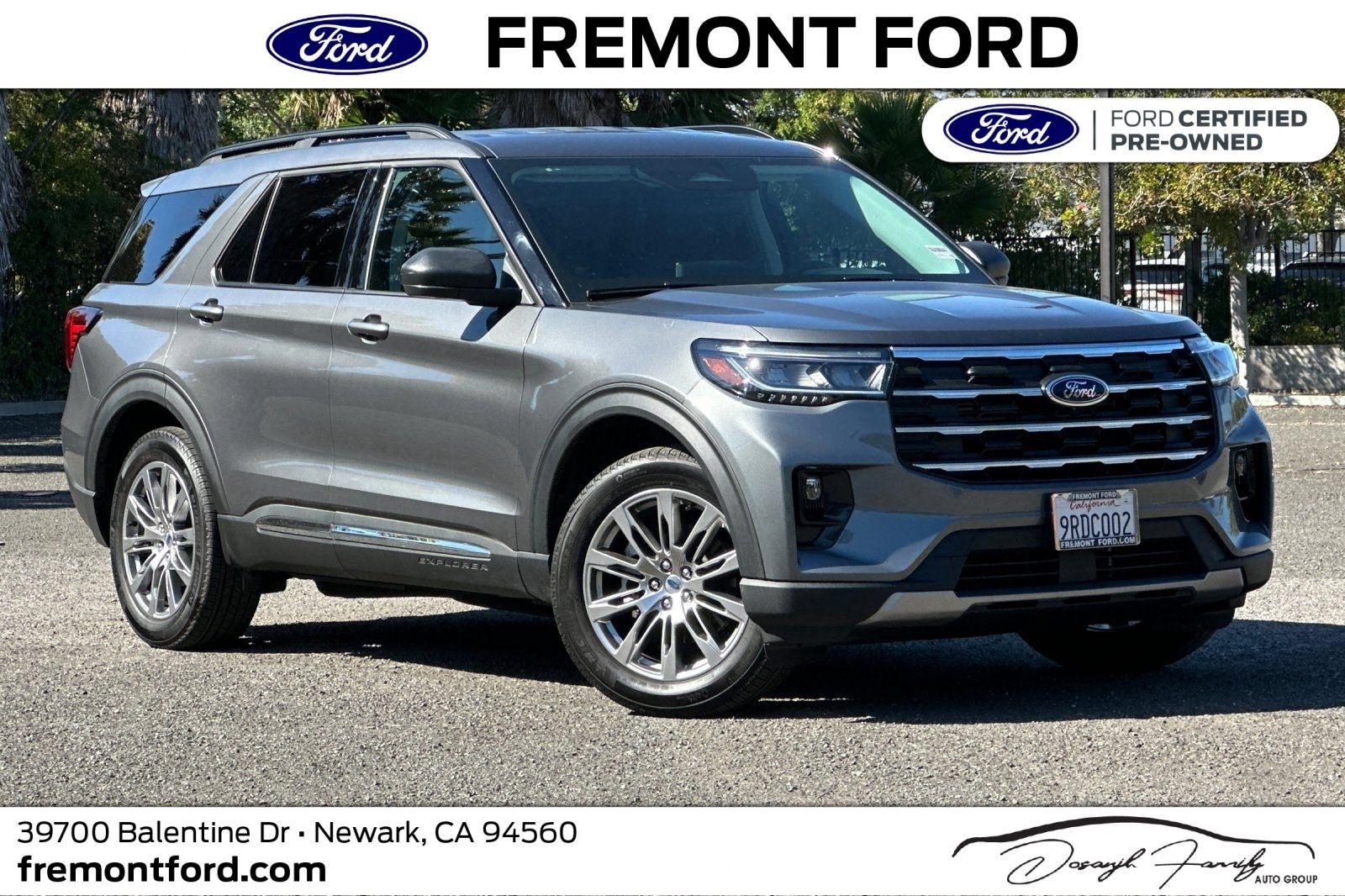 Certified 2025 Ford Explorer Active w/ Active Comfort Package