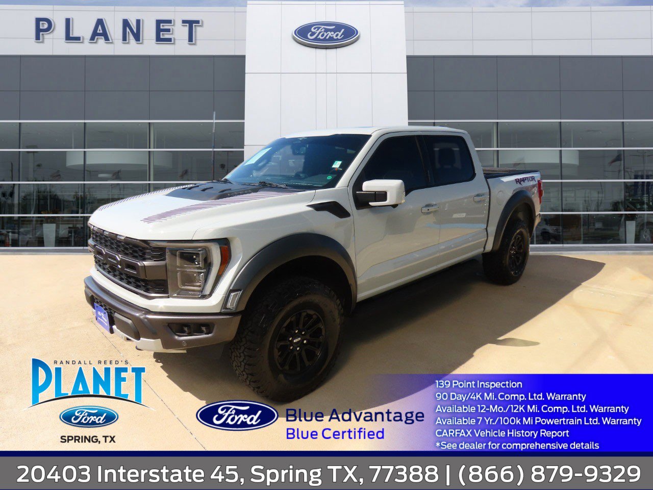 Certified 2023 Ford F150 Raptor