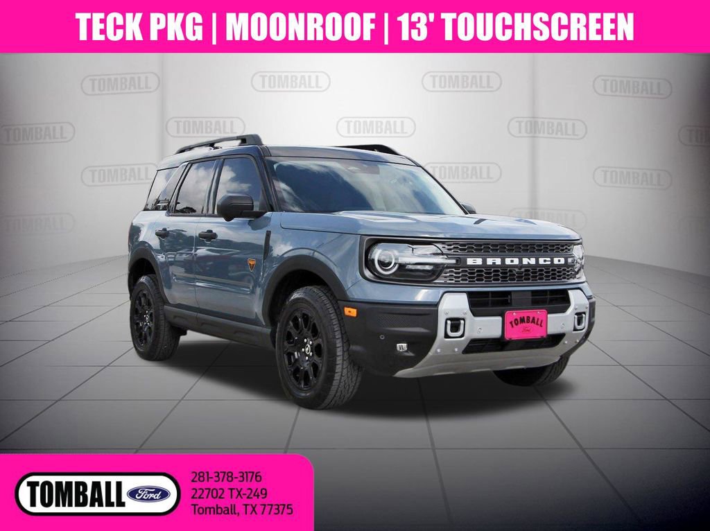 Certified 2025 Ford Bronco Sport Badlands w/ Badlands Tech Package AWD/4WD image 1