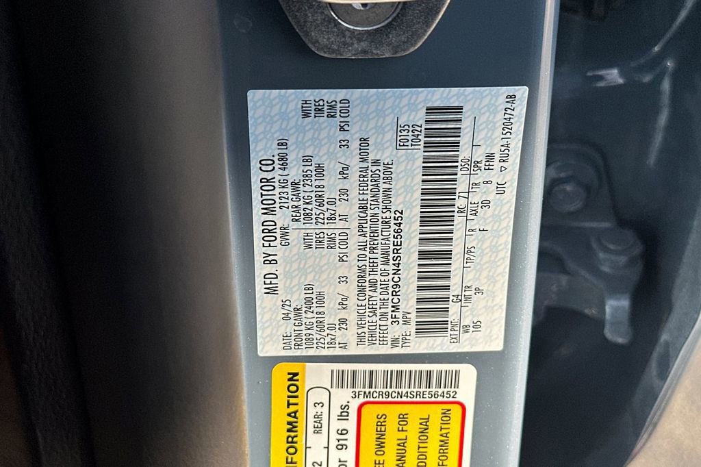 Certified 2025 Ford Bronco Sport Outer Banks w/ Outer Banks Tech Package+ image 33