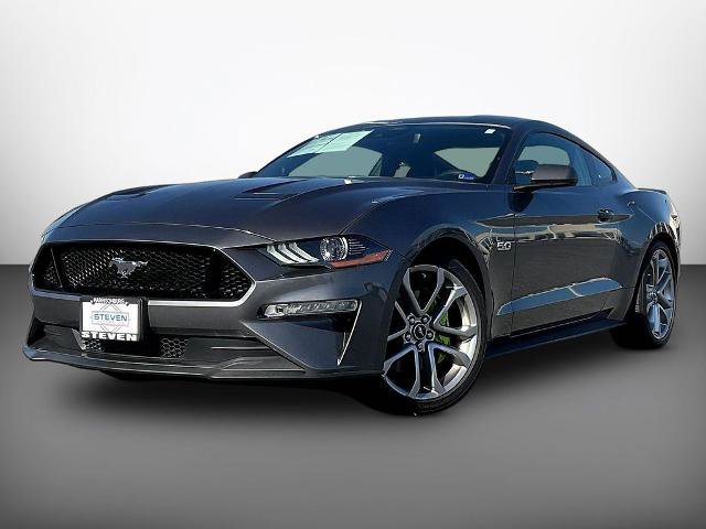 Certified 2021 Ford Mustang GT Premium w/ Carbon Sport Interior Package RWD image 3