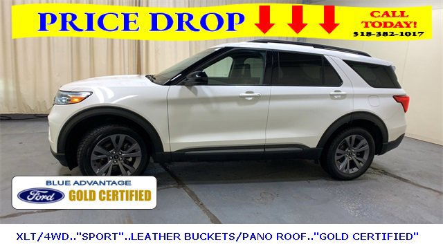 Certified 2022 Ford Explorer XLT w/ Equipment Group 202A image 3