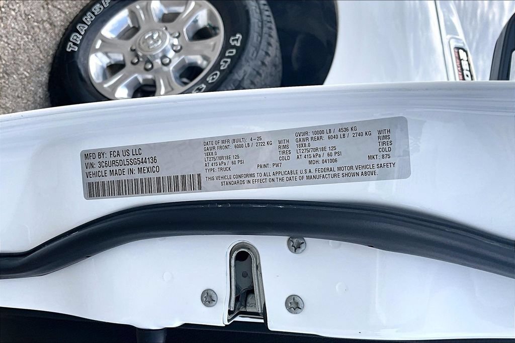 Used 2025 RAM 2500 Lone Star AWD/4WD image 36