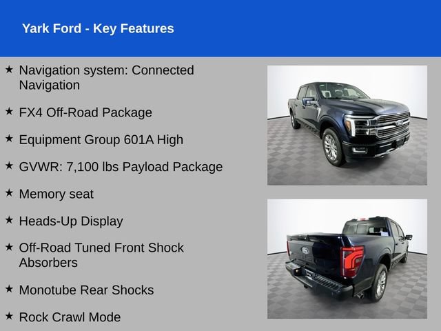 Certified 2024 Ford F150 King Ranch w/ FX4 Off-Road Package AWD/4WD image 2