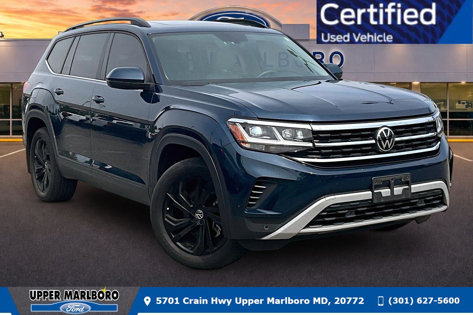 Used 2023 Volkswagen Atlas SE AWD/4WD image 1