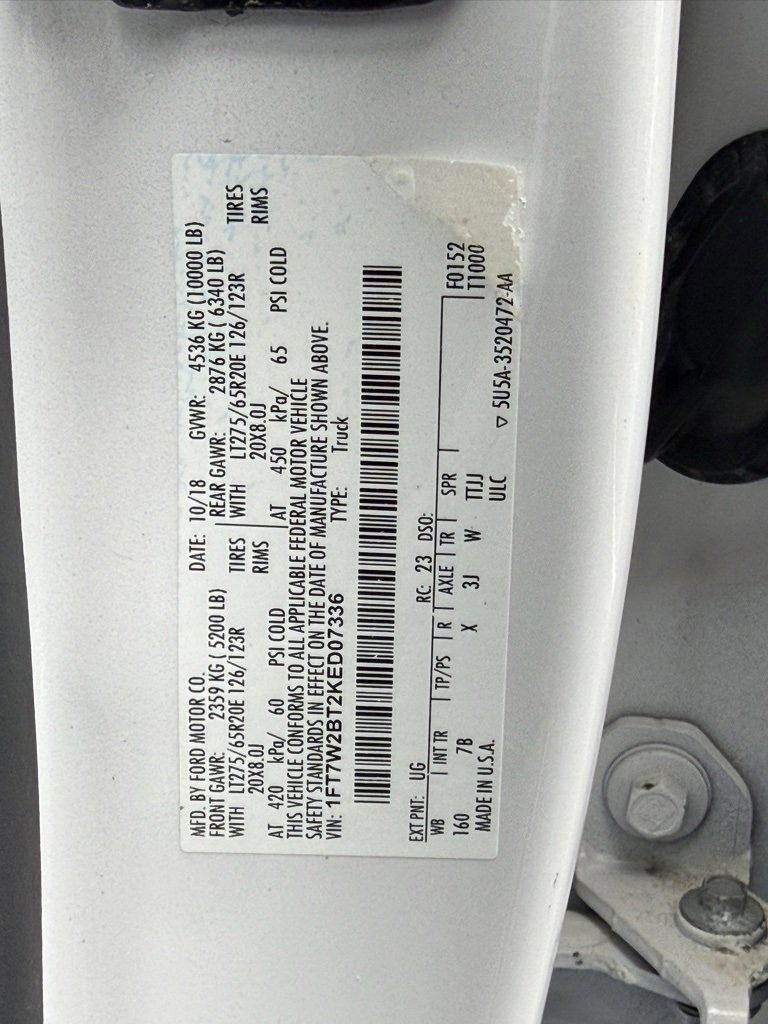 Certified 2019 Ford F250 Platinum w/ Platinum Ultimate Package image 34