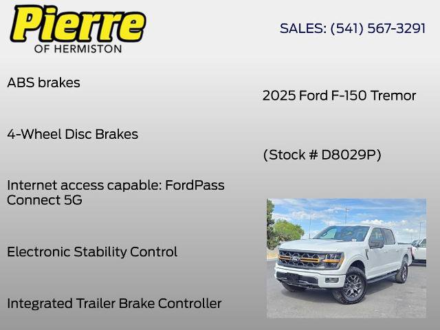 Certified 2025 Ford F150 Tremor w/ Tow/Haul Package AWD/4WD image 12