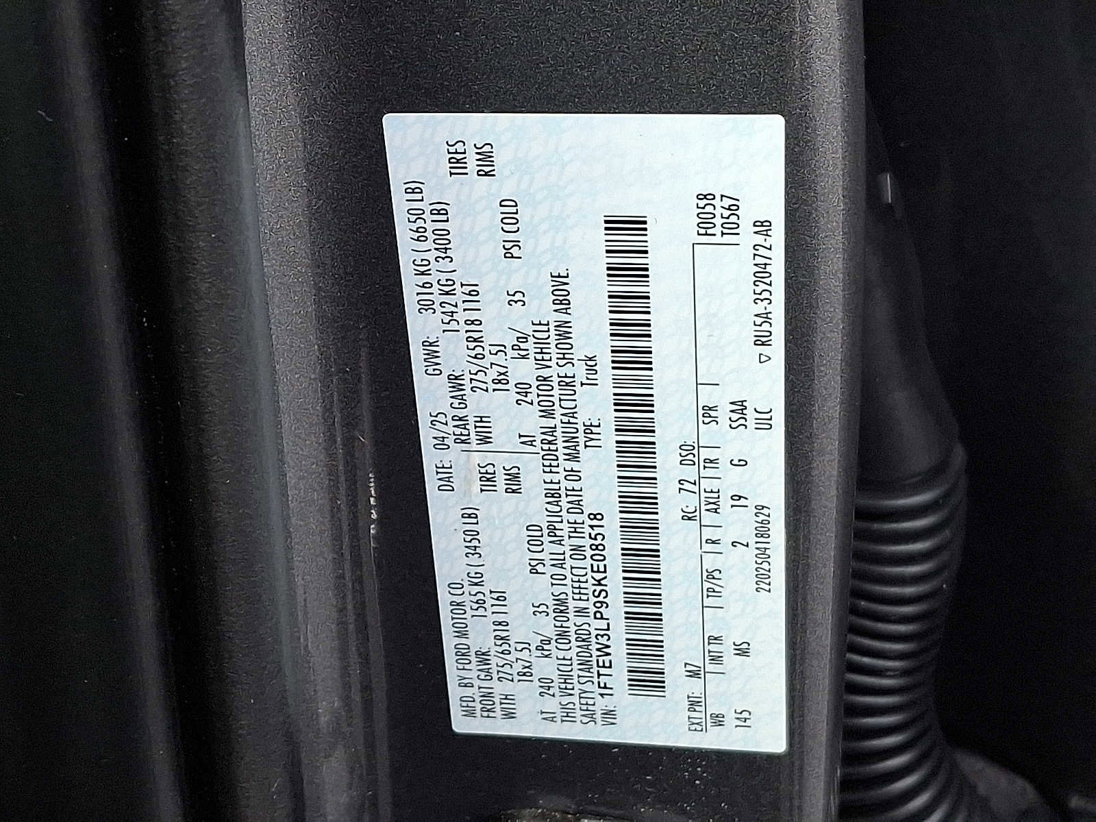 Certified 2025 Ford F150 XLT w/ Equipment Group 301A Standard image 26