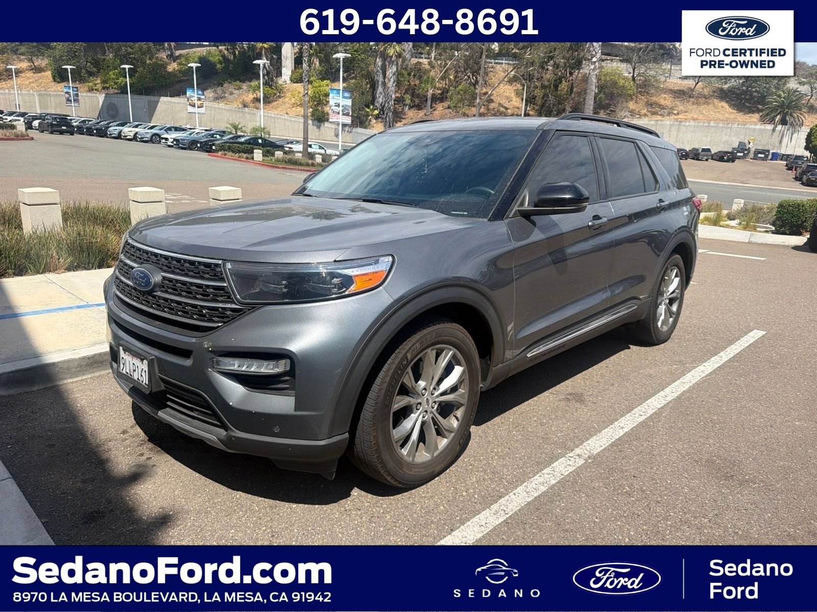 Certified 2023 Ford Explorer XLT w/ Equipment Group 202A RWD image 1