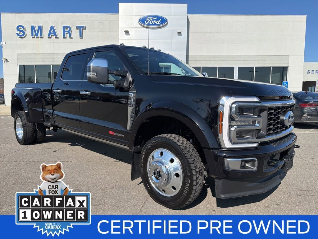 Certified 2025 Ford F450 Platinum w/ Platinum Plus Package