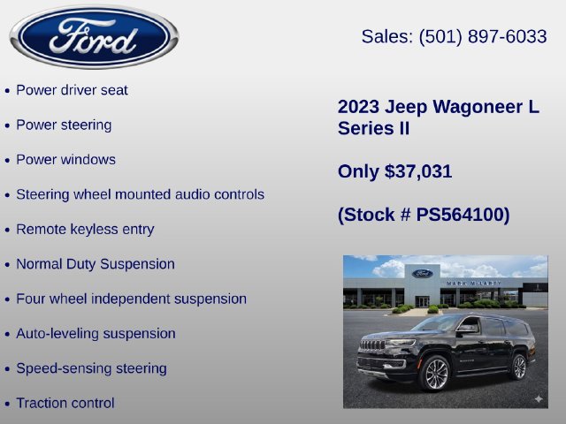 Used 2023 Jeep Wagoneer L Series II w/ Premium Group I AWD/4WD image 18