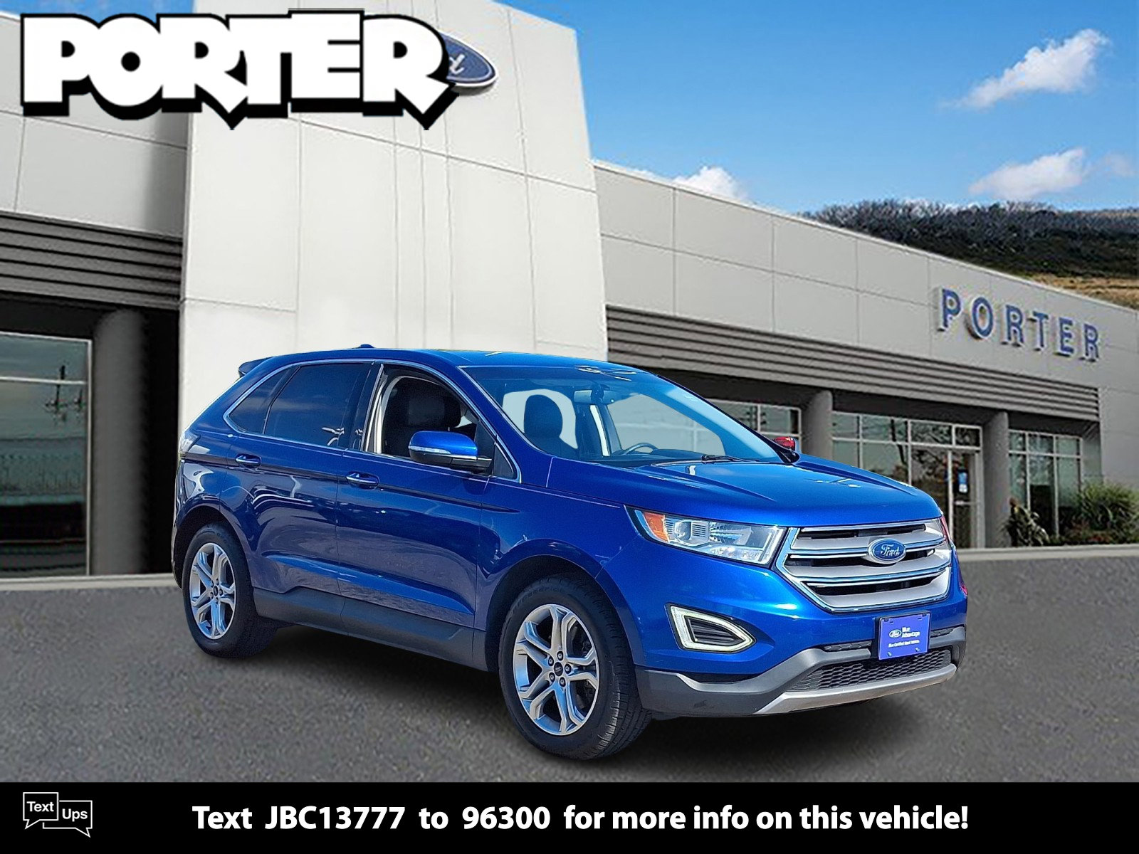 Certified 2018 Ford Edge Titanium