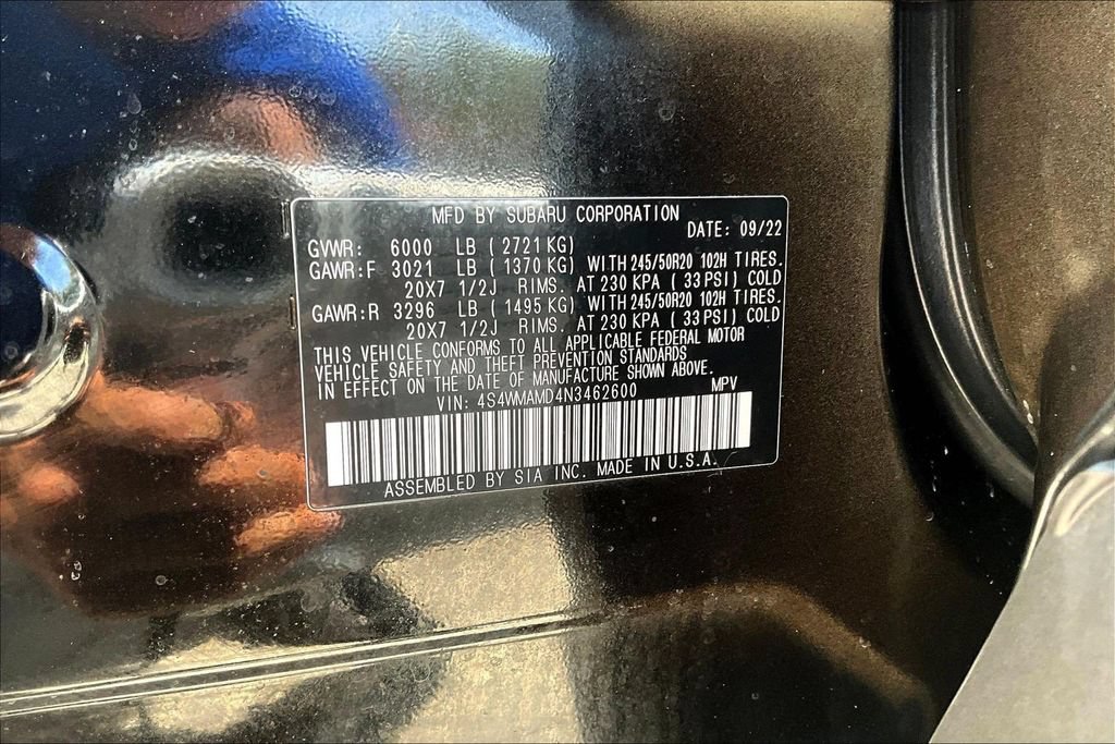 Used 2022 Subaru Ascent Limited AWD/4WD image 18