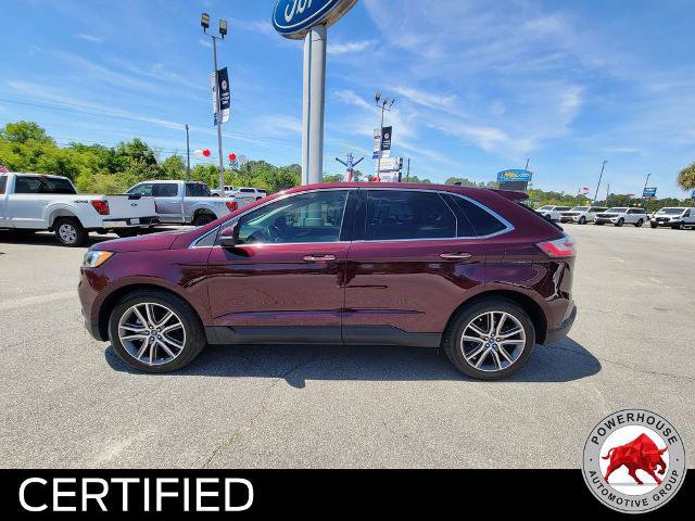 Certified 2019 Ford Edge Titanium w/ Equipment Group 301A FWD image 2