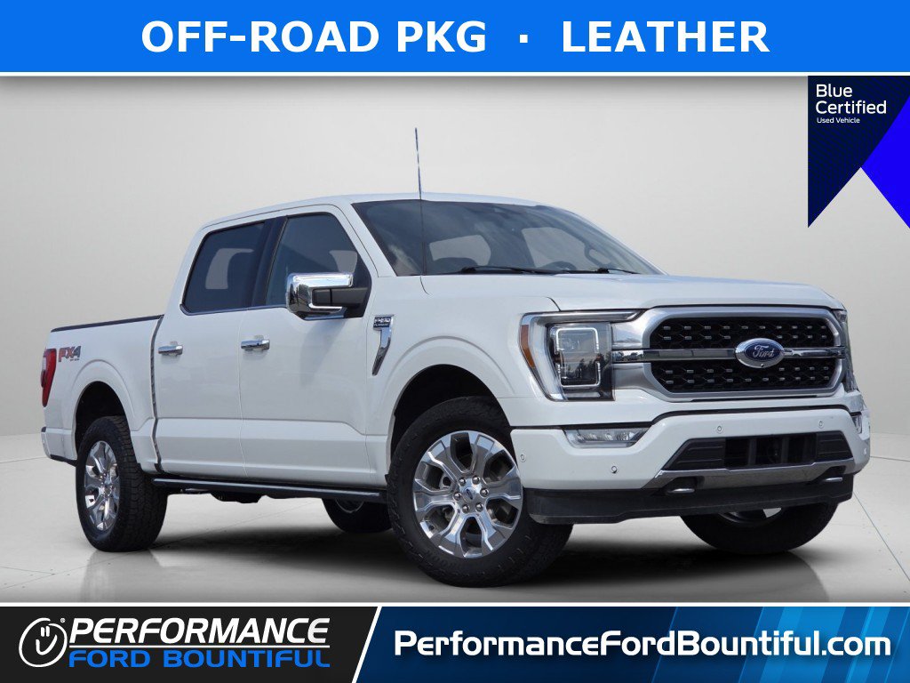 Certified 2022 Ford F150 Platinum w/ FX4 Off-Road Package
