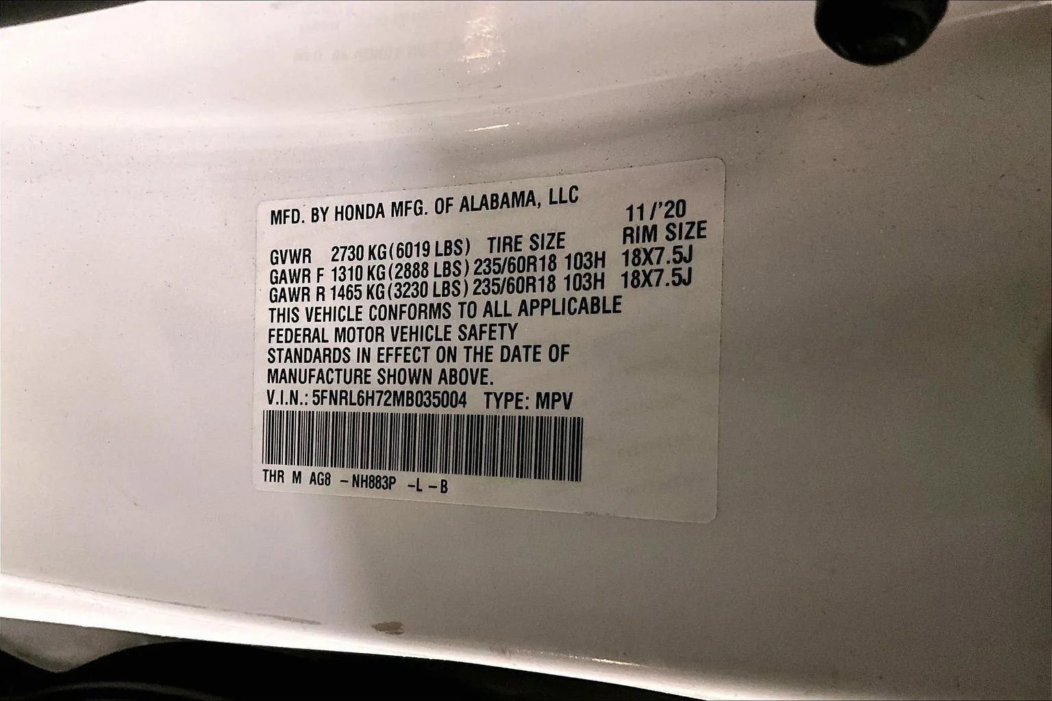 Used 2021 Honda Odyssey EX-L image 34