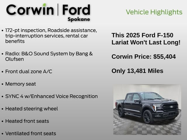 Certified 2025 Ford F150 Lariat image 20