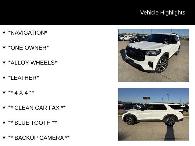 Certified 2025 Ford Explorer ST-Line AWD/4WD image 4