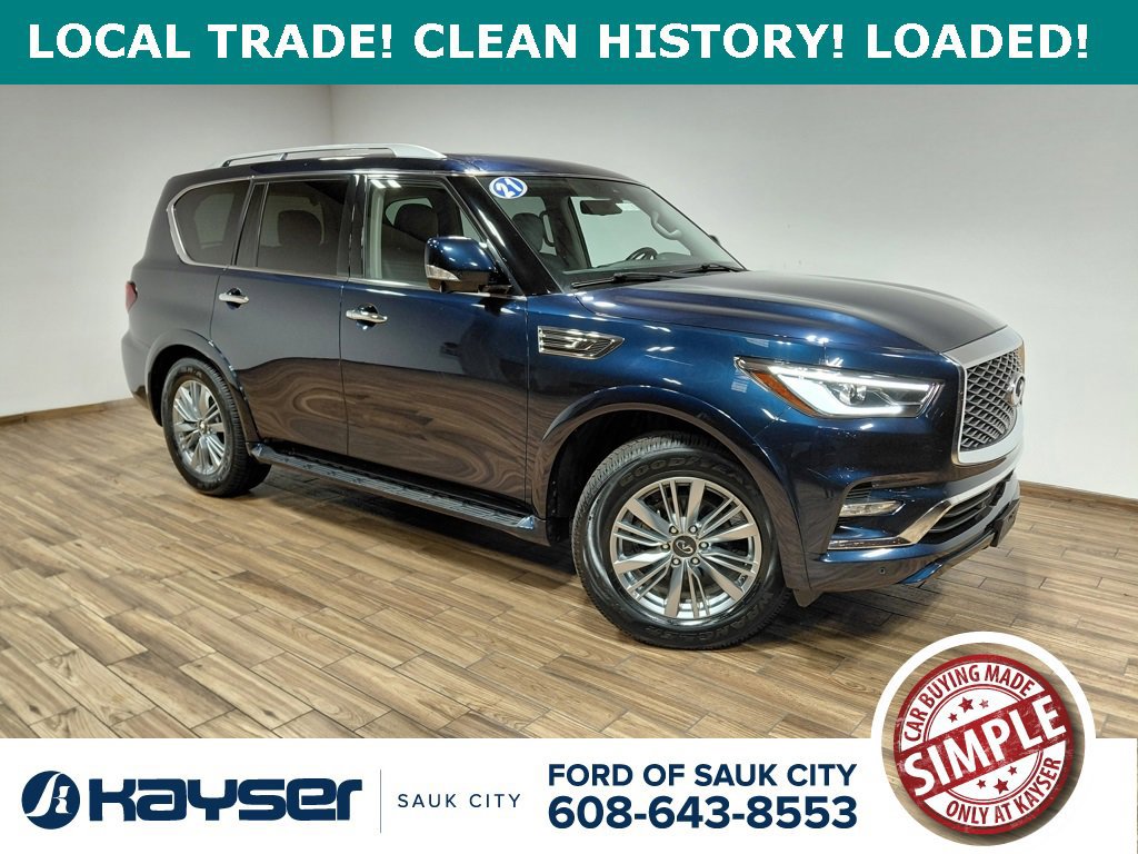 Used 2021 INFINITI QX80 Luxe