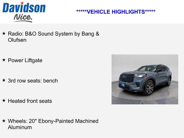 Certified 2025 Ford Explorer ST-Line AWD/4WD image 4