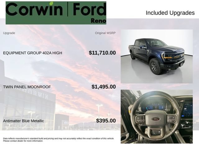Certified 2025 Ford F150 Tremor w/ Equipment Group 402A High AWD/4WD image 3